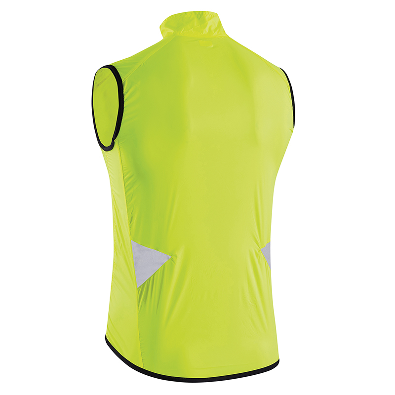 Coupe-vent GIST jaune fluo sans manche XS -5258 - vue 2