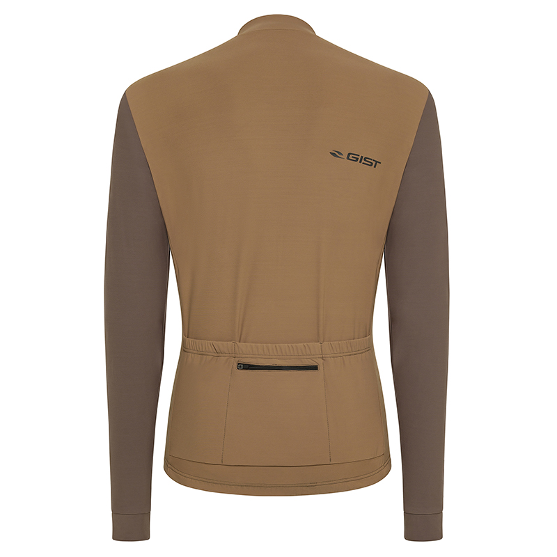 Maillot GIST Hiver Zero Terre manches longues marron L - vue 2
