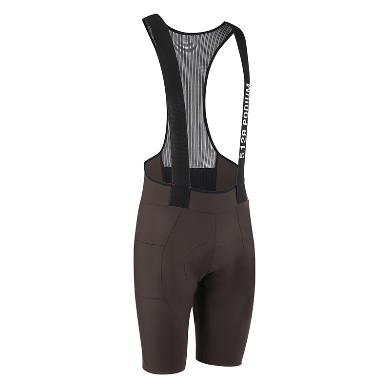 Cuissard court Gist bretelles podium marron XXL -5129