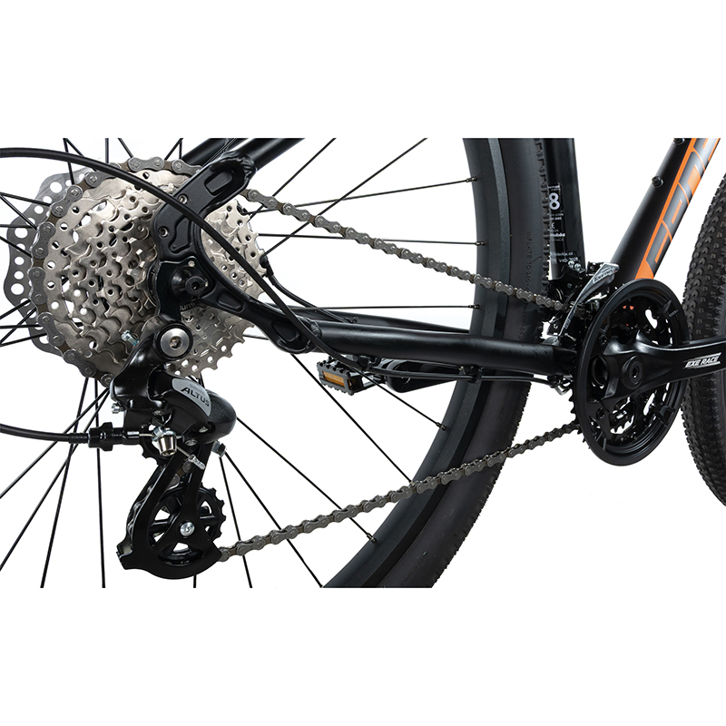 VTT 29 Leader Fox Jasper 2026 noir-orange mat 7V cadre 16 pouces - vue 4