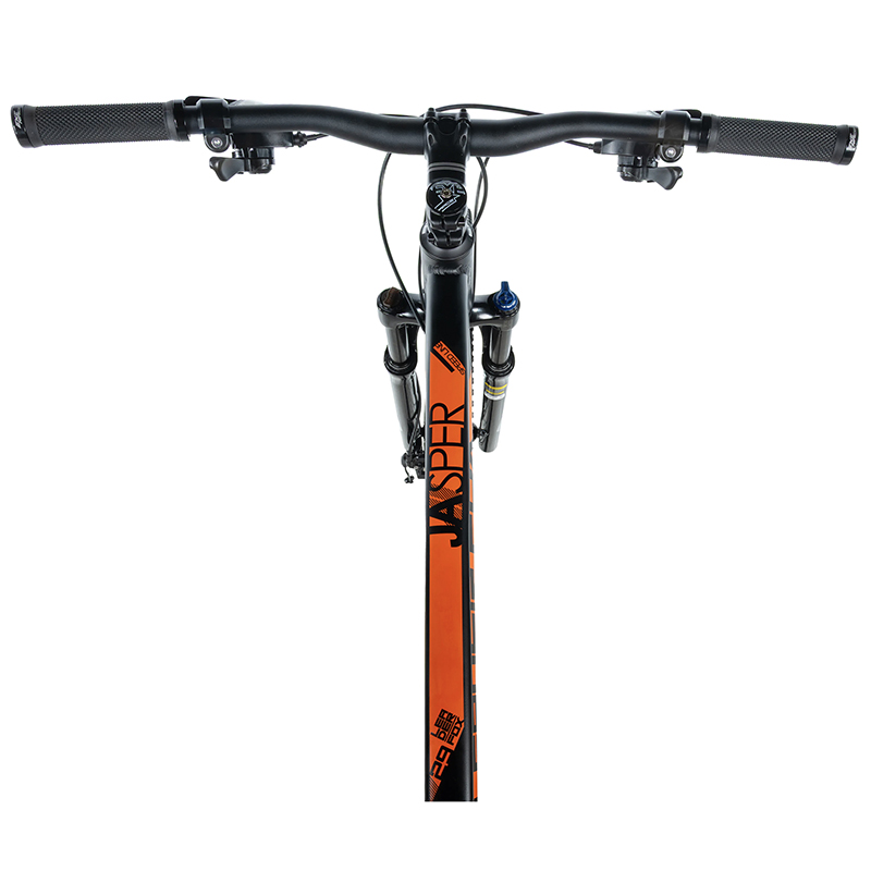 VTT 29 Leader Fox Jasper 2026 noir-orange mat 7V cadre 16 pouces - vue 6