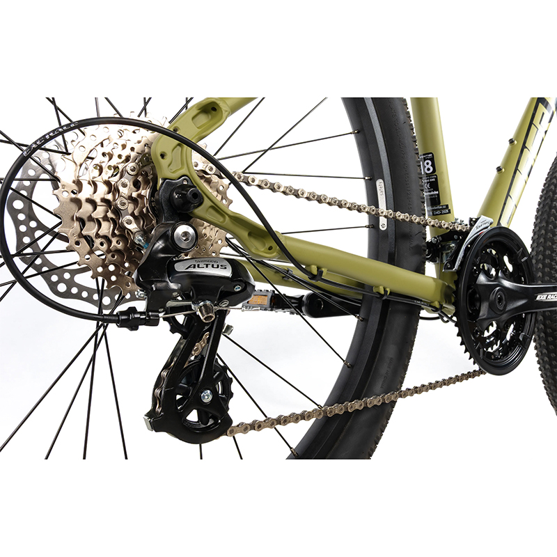 VTT 29 Leader Fox Jasper 2026 vert kaki mat 7V cadre 22 pouces - vue 4