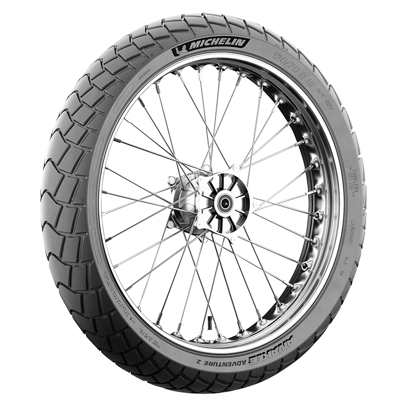 Pneu avant moto Michelin Anakee Adventure 2 110-80-18 58V - vue 2