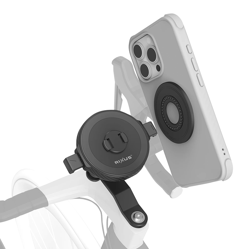 Support smartphone Rixus One-Lock anti-choc magnétique direction - RXHM07 - vue 2