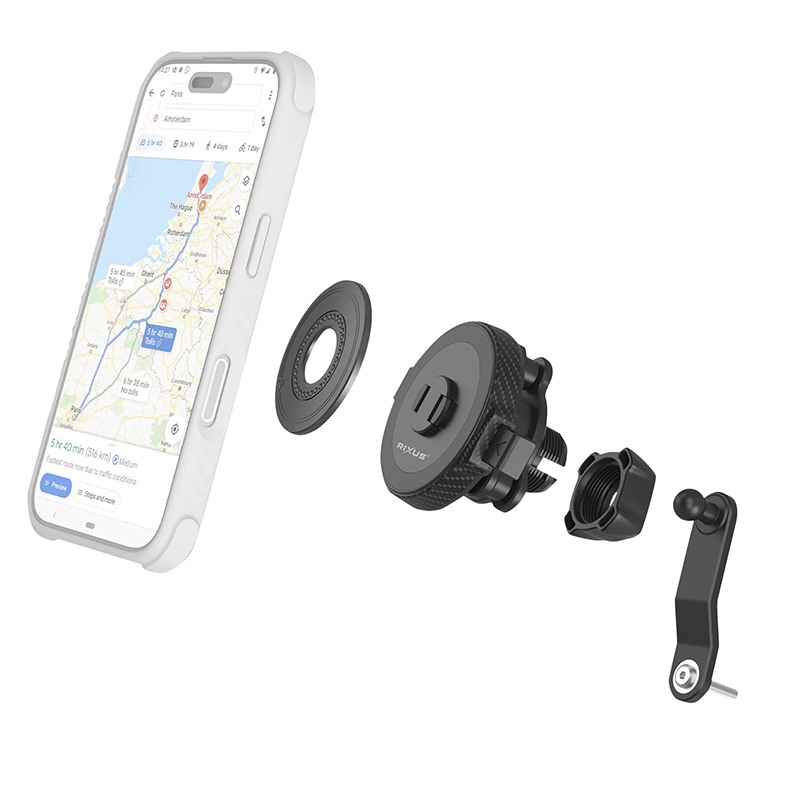 Support smartphone Rixus One-Lock anti-choc magnétique direction - RXHM07 - vue 3