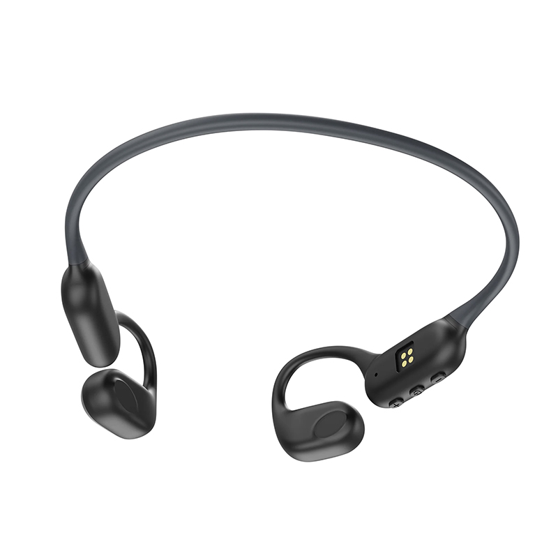 Écouteur oreille libre Bluetooth 6.0 Rixus 180 mAh 17h autonomie noir avec câble USB-A RXBH35 - vue 2
