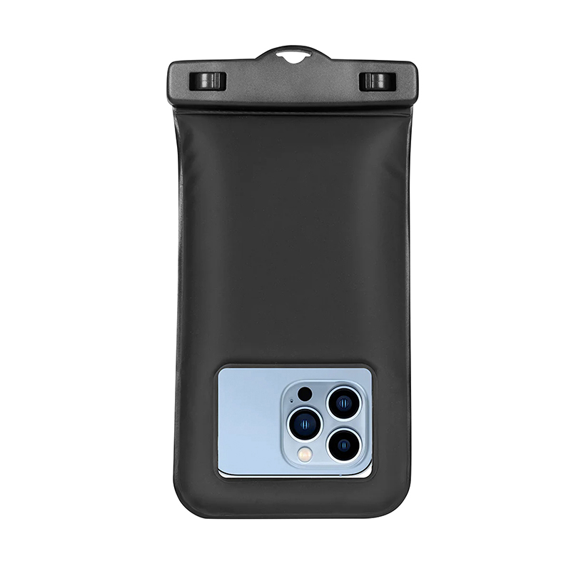 Étui-pochette support smartphone Rixus universel étanche noir avec sangle RXBG20 - vue 2