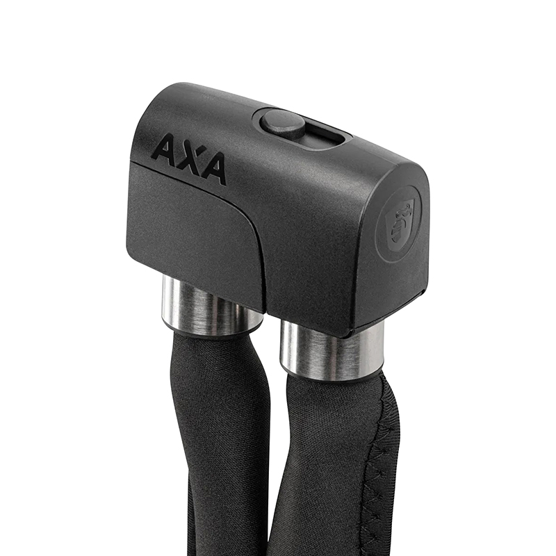 Antivol velo pliable-pliant Axa foldable 800 a cle diam 8 MM L1.00M noir (avec fixations sur cadre) - securite niveau 10-15 - homologue fub 1 etoile - vue 4