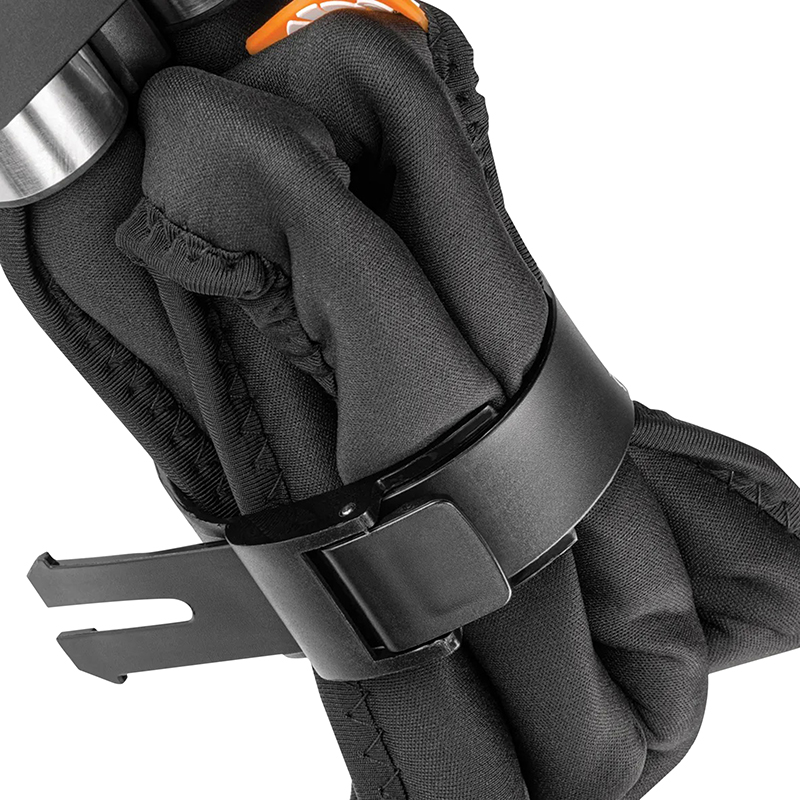 Antivol velo pliable-pliant Axa foldable 800 a cle diam 8 MM L1.00M noir (avec fixations sur cadre) - securite niveau 10-15 - homologue fub 1 etoile - vue 7