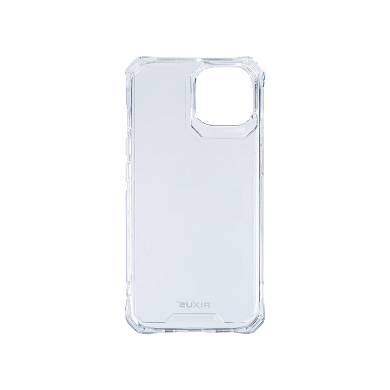 Coque smartphone Rixus Armor-X anti-choc pour Apple iPhone 13 transparent - vue 2