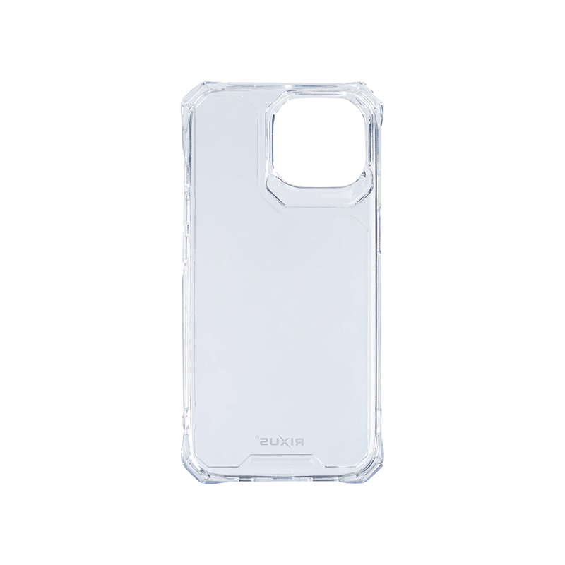 Coque smartphone Rixus Armor-X anti-choc pour Apple iPhone 15 Pro Max transparent - vue 2