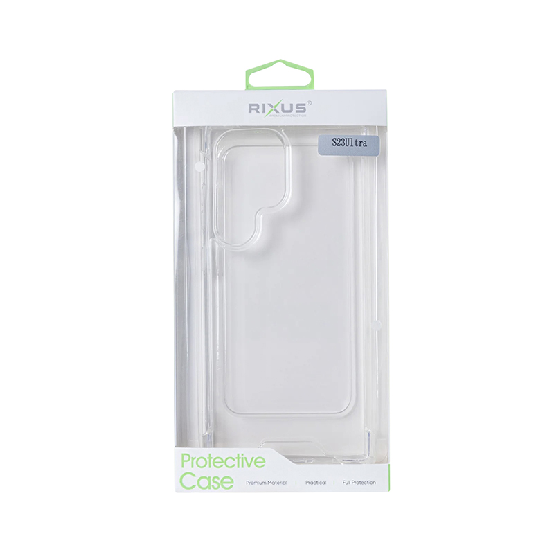 Coque smartphone Rixus intégrale anti-choc pour Samsung Galaxy S23 Ultra transparent - vue 3