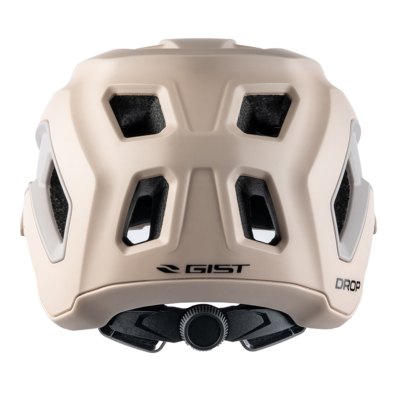 Casque vélo adulte GIST VTT Drop beige In-Mold taille 48-52 - vue 2