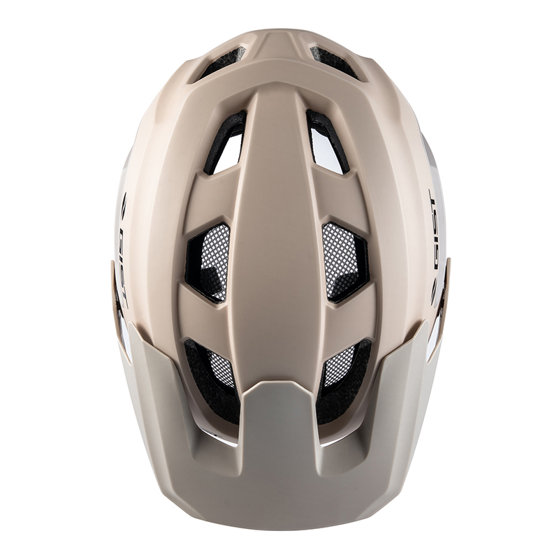 Casque vélo adulte GIST VTT Drop beige In-Mold taille 48-52 - vue 3