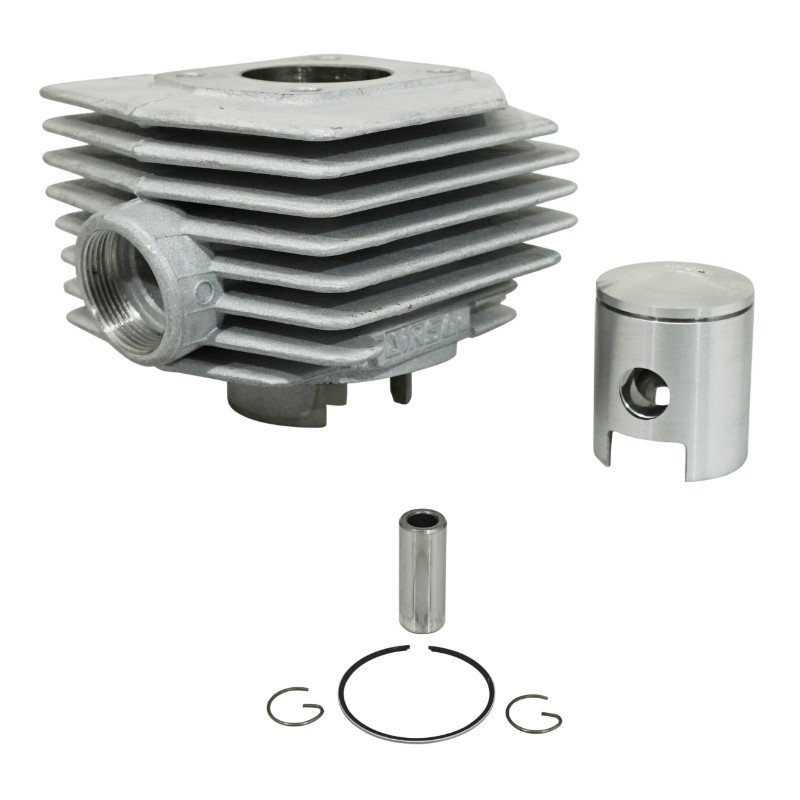 Cylindre Airsal T6 aluminium adapté MBK 51 Ø39 6 transferts - vue 2