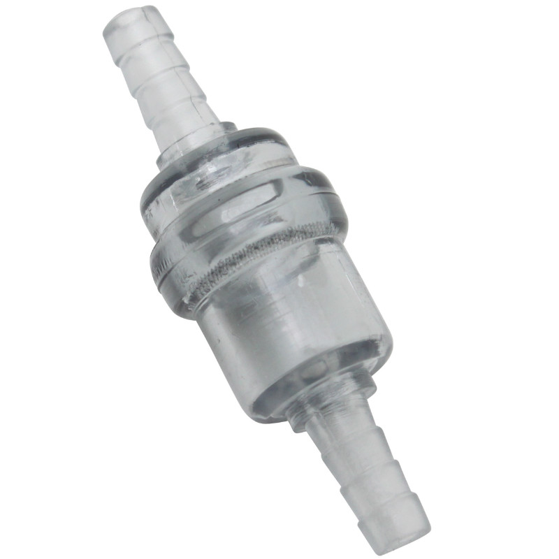 Filtre à essence cylindrique plastique transparent Ø 6 mm Sélection P2R