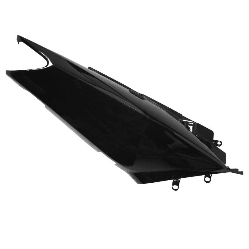 Carénage coque arrière maxiscooter P2R adaptable Yamaha 500 TMAX 2001-2007 noir brillant côté droit - vue 2