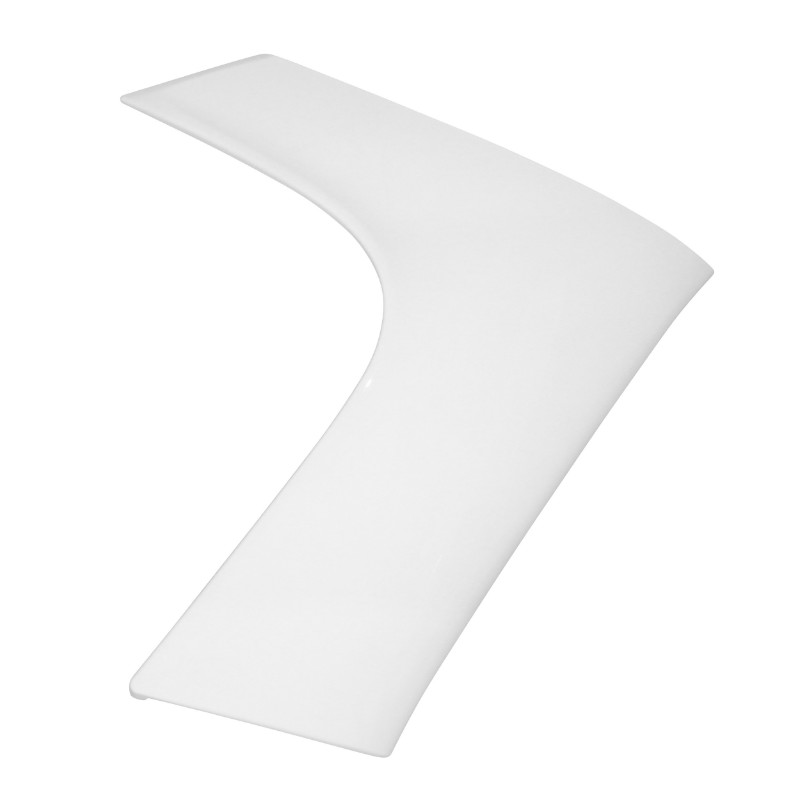 Carénage cache avant latéral maxiscooter Yamaha 500 TMAX 2008-2011 blanc brillant droit P2R - vue 2