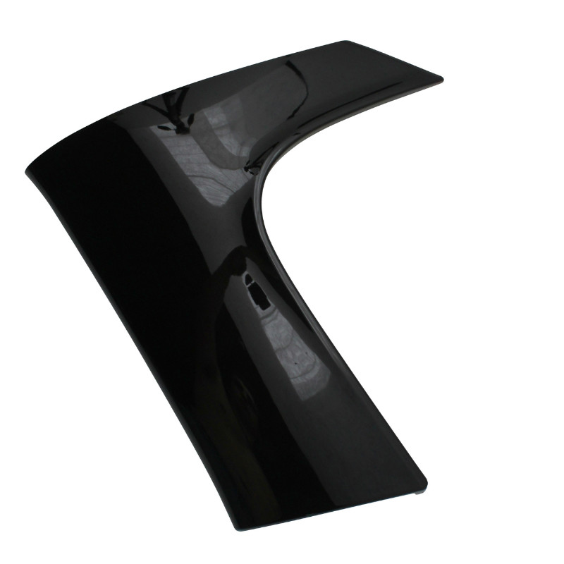 Carénage cache avant latéral maxiscooter adaptable Yamaha 500 TMAX 2008-2011 noir brillant gauche P2R - vue 2