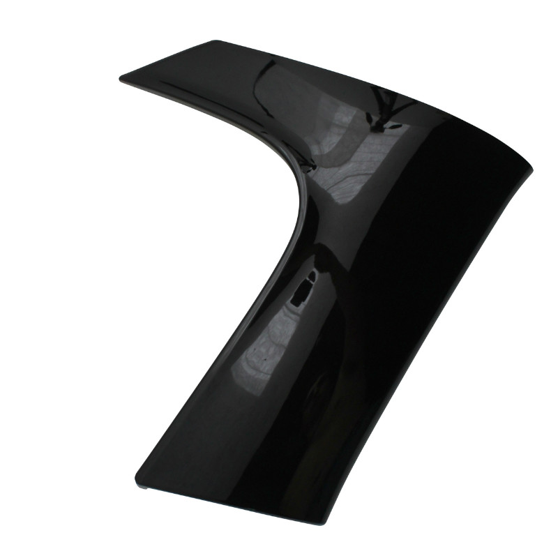 Carénage cache avant latéral maxiscooter adaptable Yamaha 500 TMAX 2008-2011 noir brillant droit P2R - vue 2