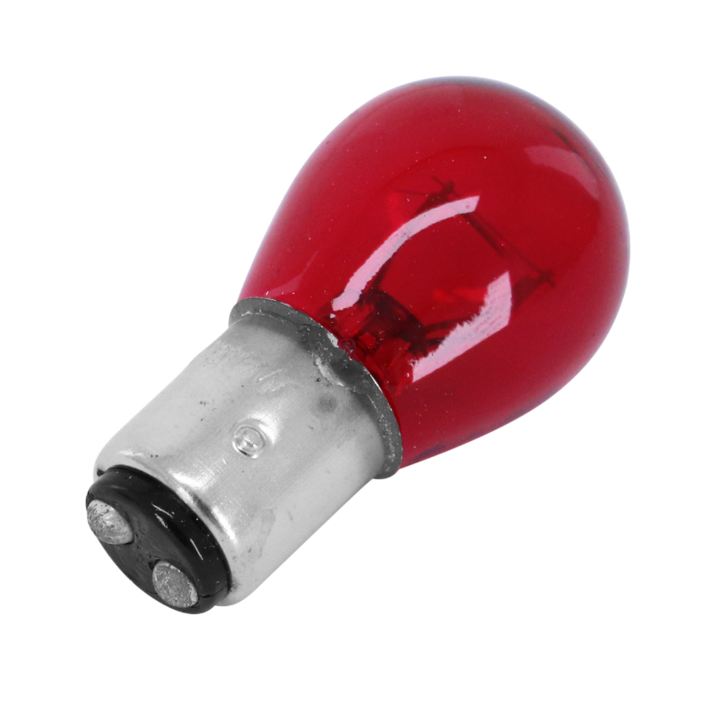 Ampoule standard 12V 21-5W culot BAY15D P21-5W rouge feu arrière stop REPLAY (boîte de 10) - vue 2