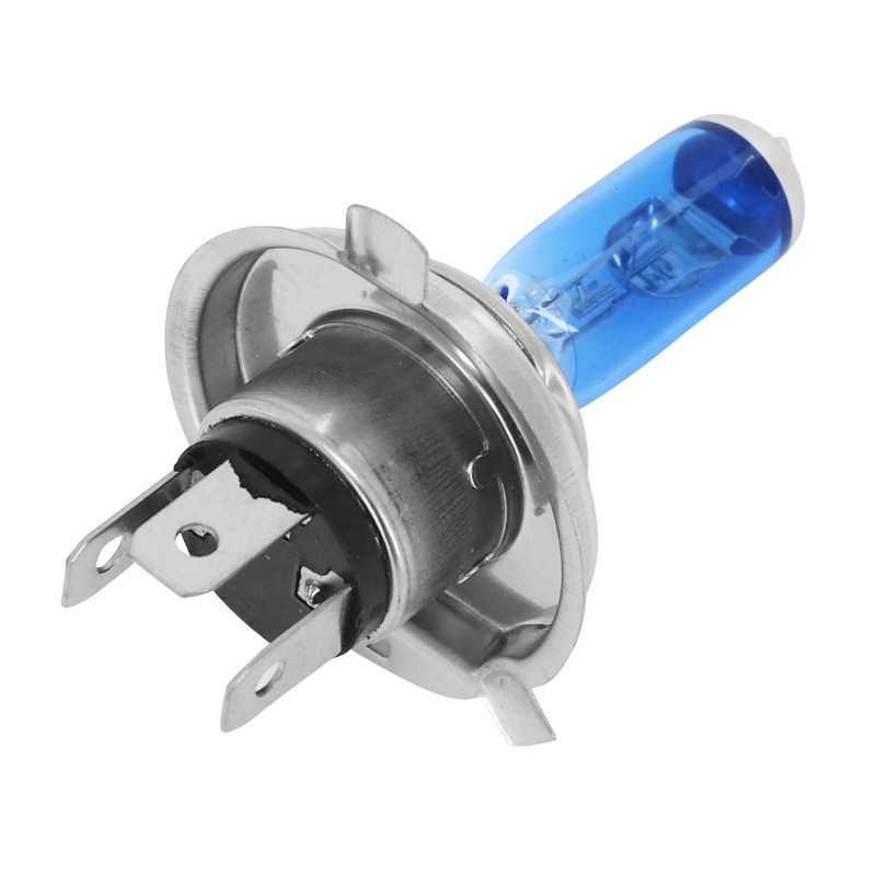 Ampoule halogène H4 12V 35-35W P43T bleu super blanc P2R - vue 2