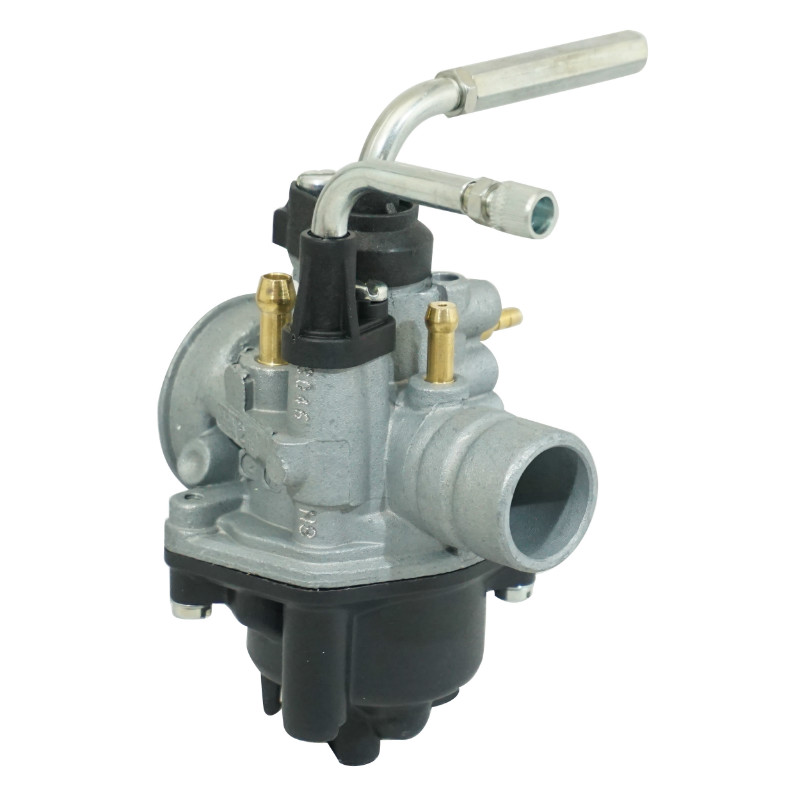Carburateur Dellorto PHBN 12 HS pour MBK 50 booster 1990+2003, nitro 1997+2003-yamaha 50 BWS 1990+2003, aerox 1997+2003 (montage souple, avec graissage, starter a cable, sans rechauffeur) (ref 3046) - vue 2