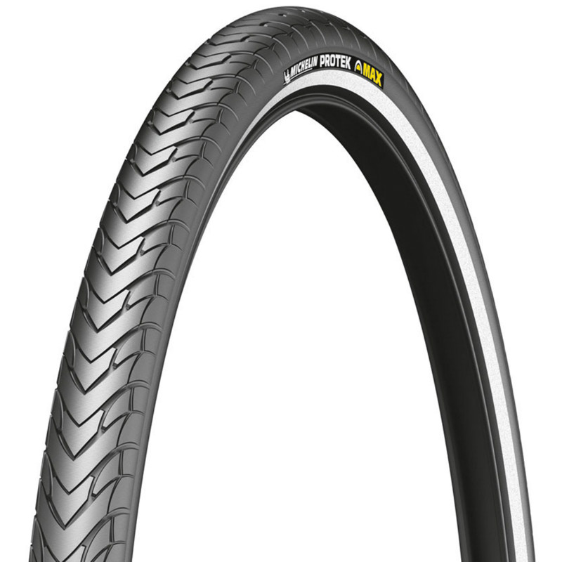 Pneu velo 700 x 35 Michelin protek max 5MM bandes reflechissantes e-bike ready tringle rigide TR (37-622) - vue 2