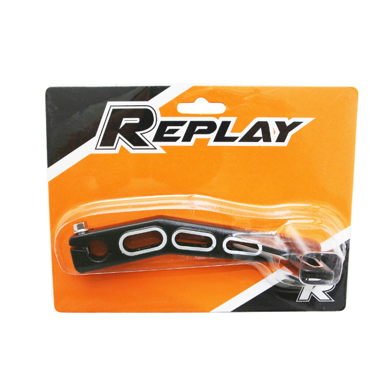 Kick de démarrage Replay aluminium léger noir mat MBK Booster 50 / Yamaha Aerox 50 / Nitro 50 BWS - vue 2