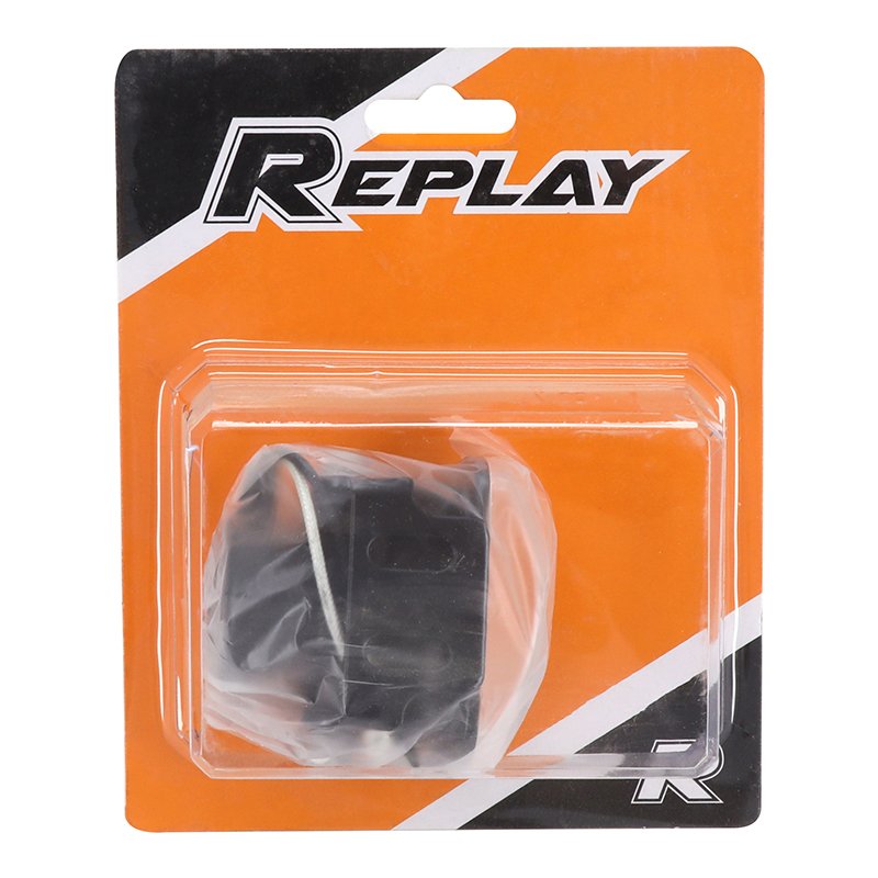 Feu additif halogène orientable longue portée rectangle noir Replay H3 12V 55W homologué CE - vue 4