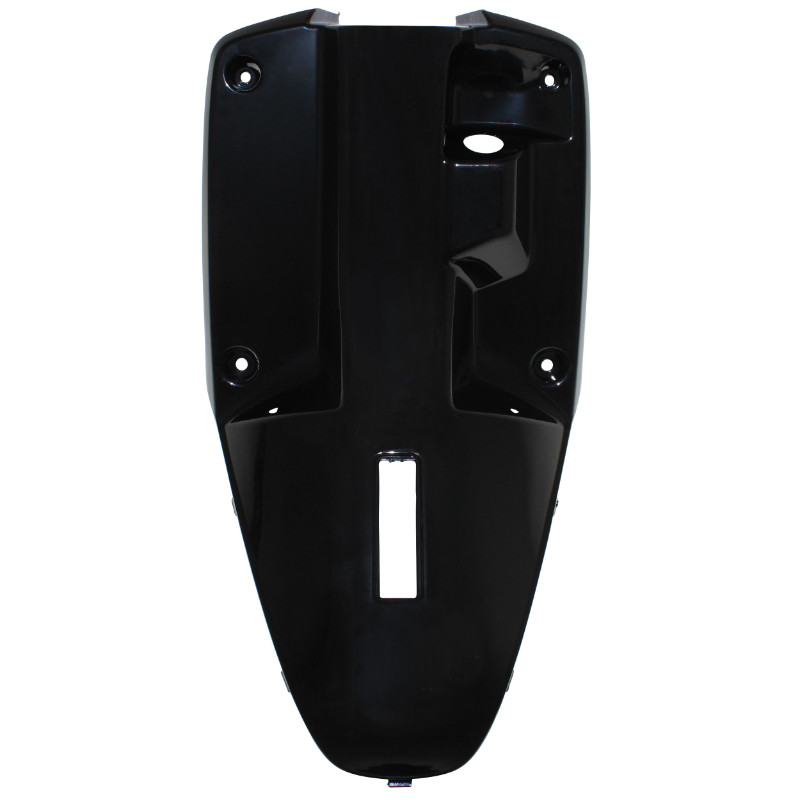 Carénage-tablier arrière P2R scooter MBK 50 Booster 1999-2003 / Yamaha 50 BWS 1999-2003 noir - vue 2