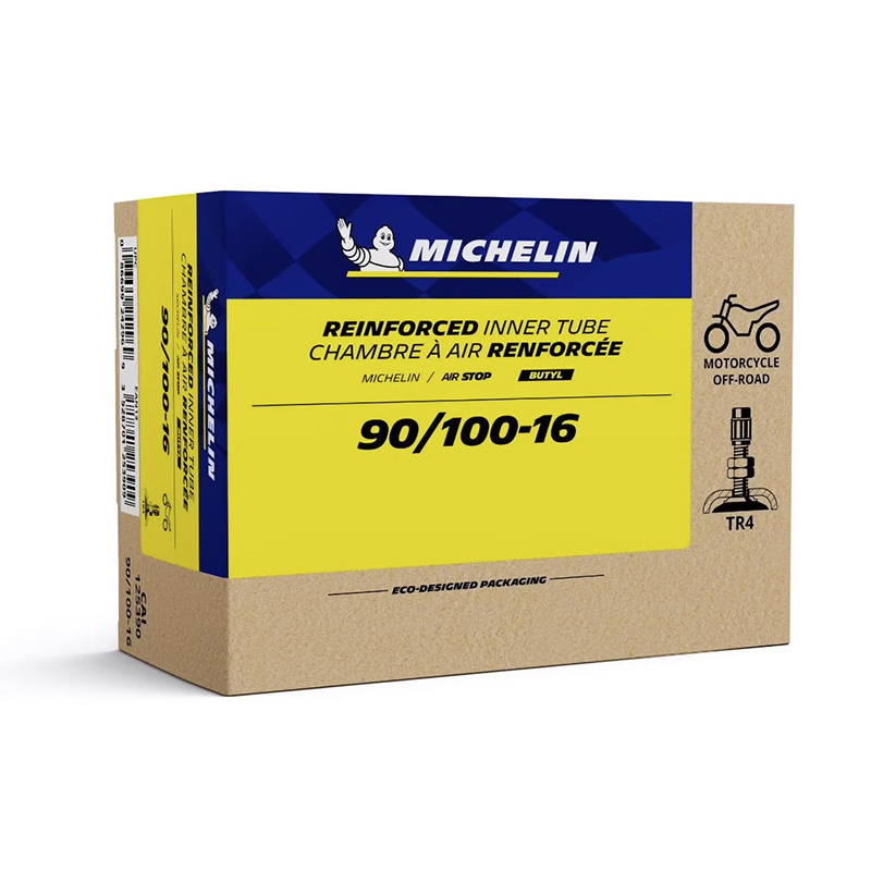 Chambre à air 16'' 90-100-16 Michelin Airstop renforcée valve TR4