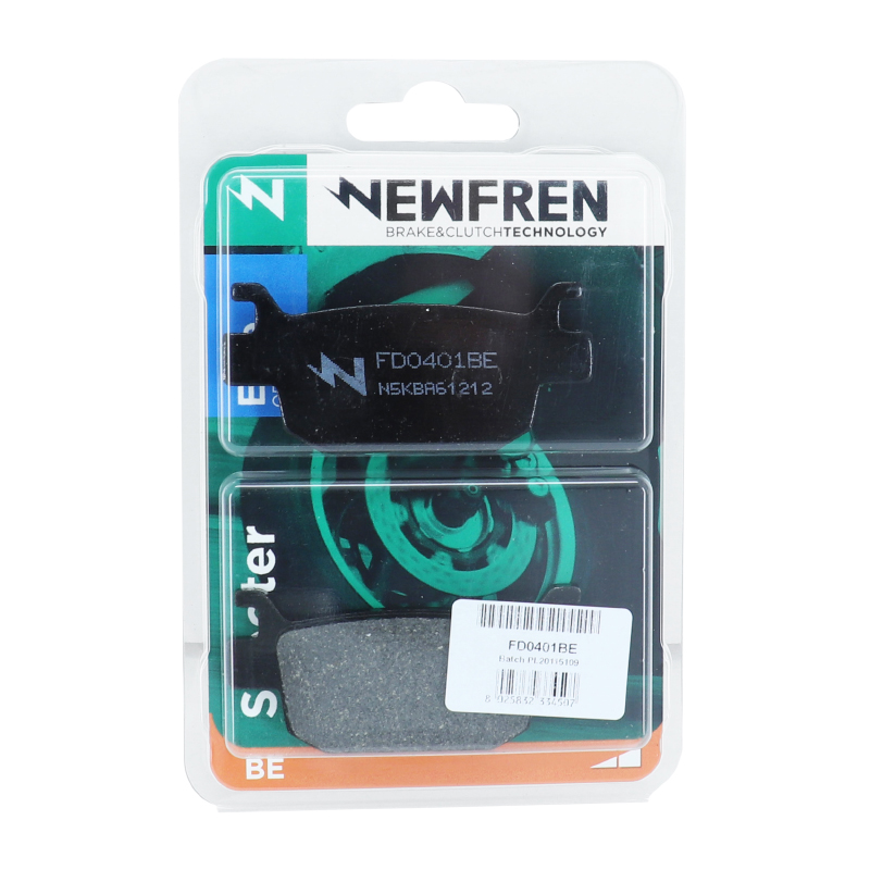 Plaquette de frein Newfren FD0401BE organique - vue 3