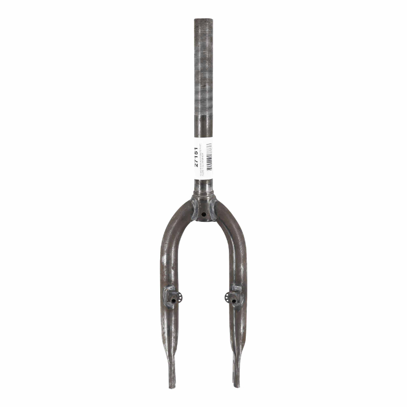 Fourche VTT 16" acier brute à peindre pivot fileté 1"-22,2 mm intérieur Sélection P2R - vue 2