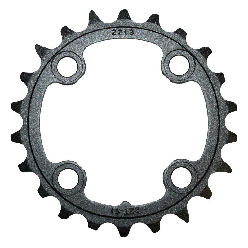 Plateau VTT SRAM 4BRA diamètre 64 mm triple 22 DTS intérieur noir 3x10 vitesses