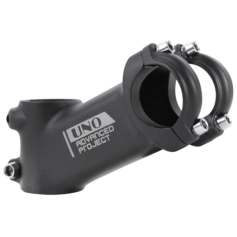 Potence P2R Route-VTT noir relevé 25° 31.8 90 mm