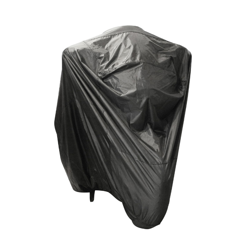 Housse-bache de protection scoot anti pluie Adx totalement etanche noir l188x101x114cm (polyester + pvc-oeillets antivol) - vue 2