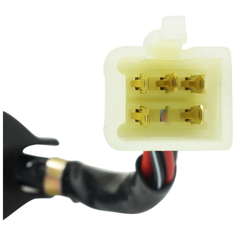Contacteur à clé Peugeot 125 Elyseo 1999-2001, Elystar 2002-2003, 50 Elystar 2003-2005 avec serrure de selle P2R - vue 2