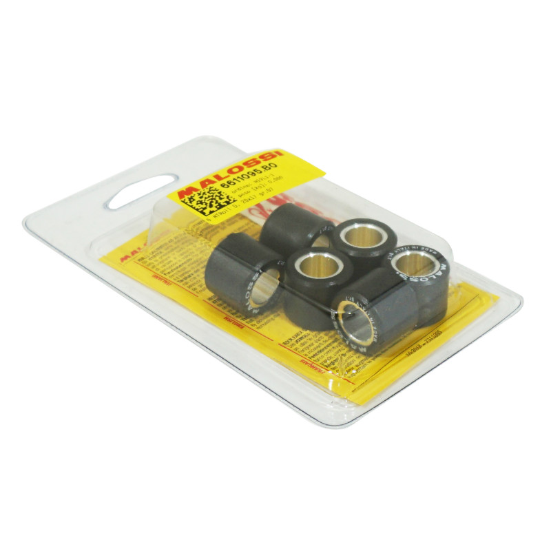 Galet-rouleau maxiscooter Malossi 20x17 12,5g pour Peugeot 125 Satelis et Yamaha 125 Xmax (6611095O0) - vue 2