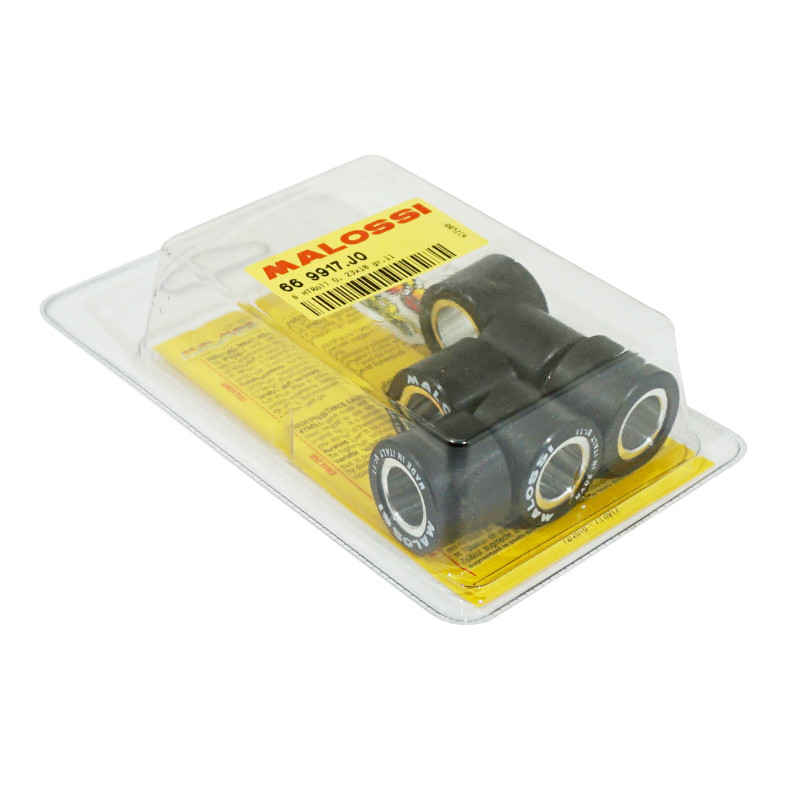 Galet-rouleau maxiscooter Malossi 23X18 12,0G (X6) pour honda 300 sh-kymco 250 grand dink quadro D-S (669917TA) - vue 2