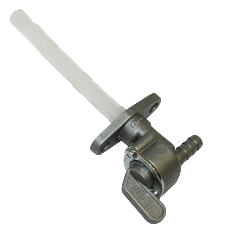 Robinet essence moto cross adaptable tous modeles sortie essence arriere (entraxe 34MM fixation ø 6MM) -Buzzetti