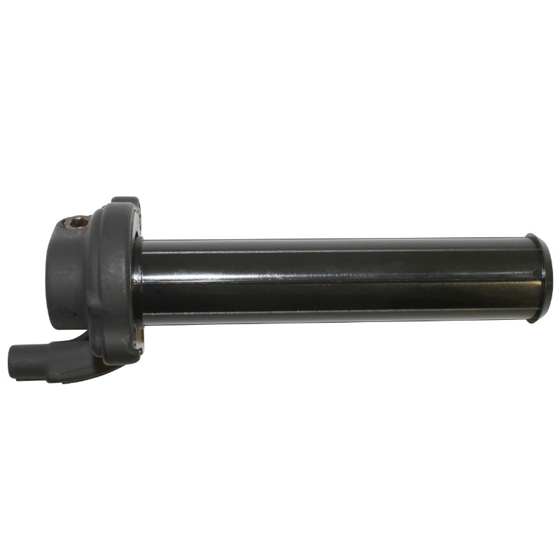 Poignée de gaz Domino adaptable Piaggio 125 X-Evo, X7, X8, X9 Evolution, MP3 2007+, Vespa GTS 2006+, 250 X8 alu noir