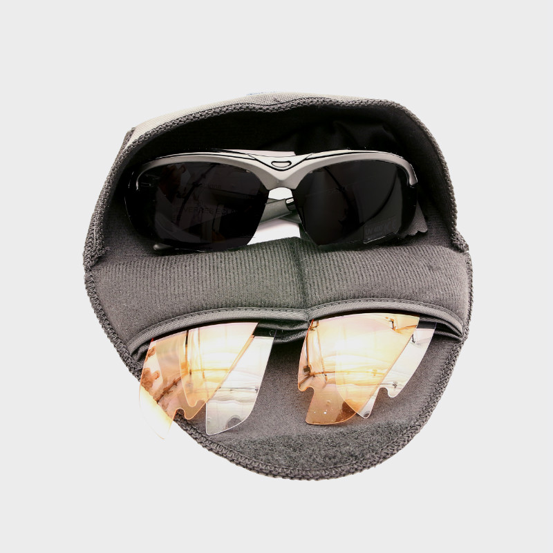 Lunettes vélo adulte Newton Reaction monture noir 3 verres interchangeables - vue 3
