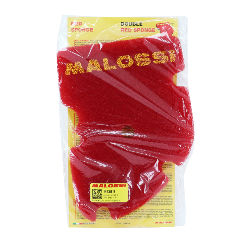Mousse filtre à air Malossi pour Piaggio 125 MP3, Vespa GTS, X8, X-Evo, 250 MP3, 300 - vue 4