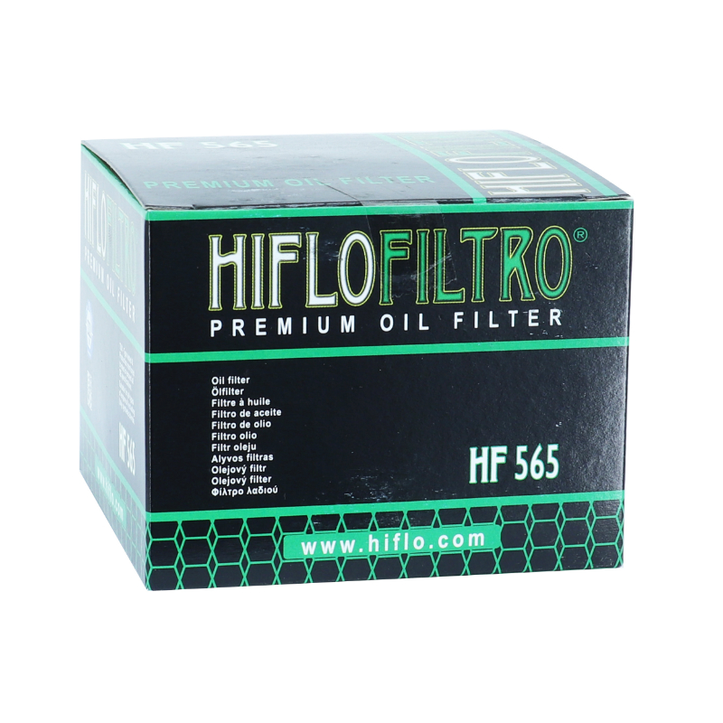 Filtre à huile Hiflofiltro HF565 adaptable Gilera 800 GP 2008+, Aprilia 850 SRV 2012+, 750 Dorsoduro, 1200 Dorsoduro, 850 Mana, 750 Shiver (76x58mm) - vue 3