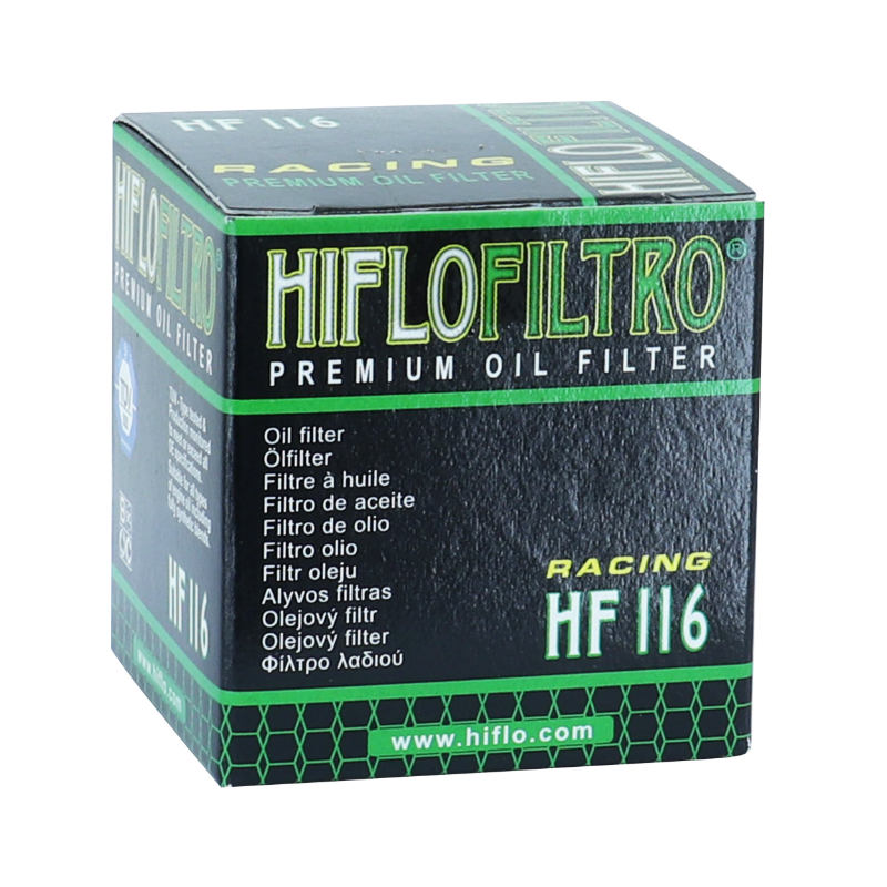 Filtre à huile Hiflofiltro HF116 adaptable Honda 250-450 CRF - Husqvarna 250 TC/TE (38x36mm) - vue 3