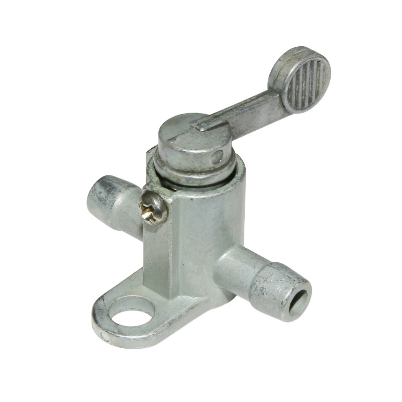 Robinet essence moto dirt-quad fixation sur cadre diamètre 8 mm P2R - vue 2