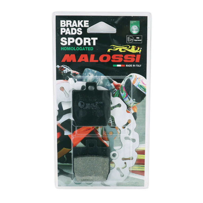 Plaquettes de frein Malossi sport MBK Stunt Nitro Yamaha Slider Aerox Malaguti F12 R - vue 3