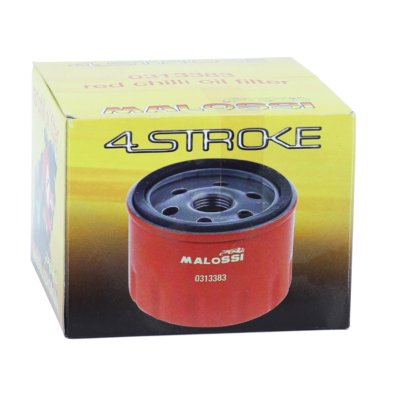 Filtre a huile maxiscooter Malossi red chilli pour piaggio 500 MP3, 400 MP3, X8, x-evo, 500 X9-GILERA 500 nexus-peugeot 500 satelis, 400 geopolis-aprilia 500 atlantic, 400 atlantic (equiv HF184) - vue 3
