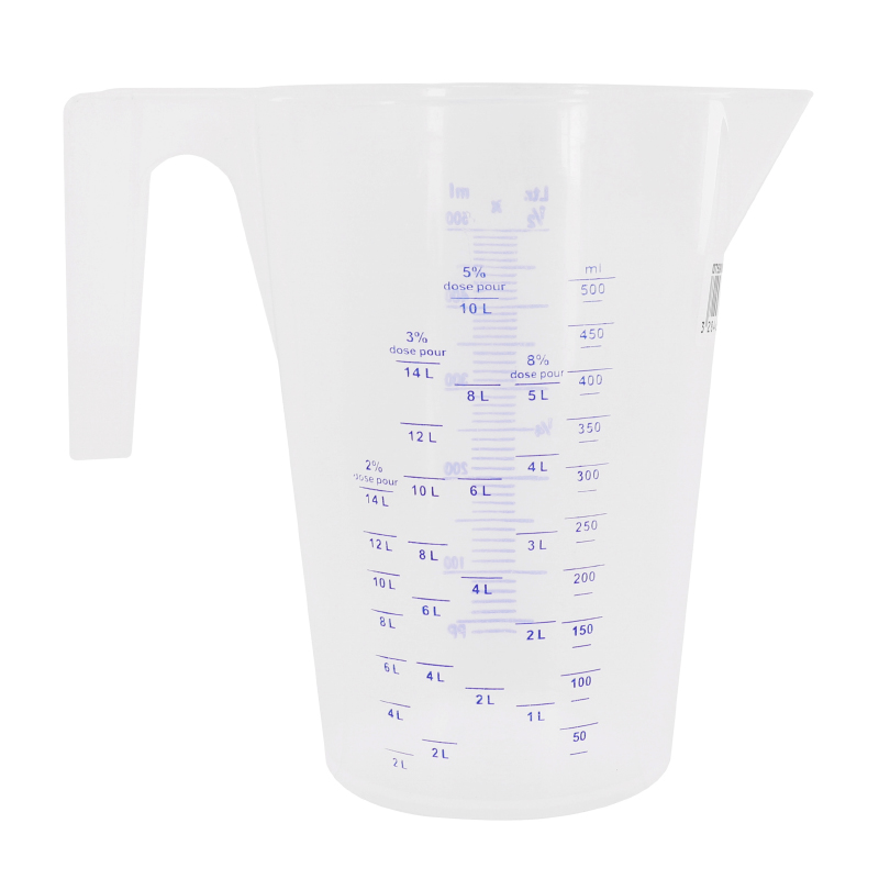 Doseur-broc verseur Minerva gradué transparent 500 ml - vue 2